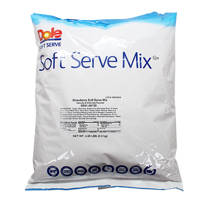 Dole Soft Serve Mix Strawberry (4.4lbs)
