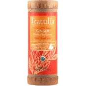 Teatulia 100% Organic Ginger Herbal Infusion Tea Mini Canister(Case)