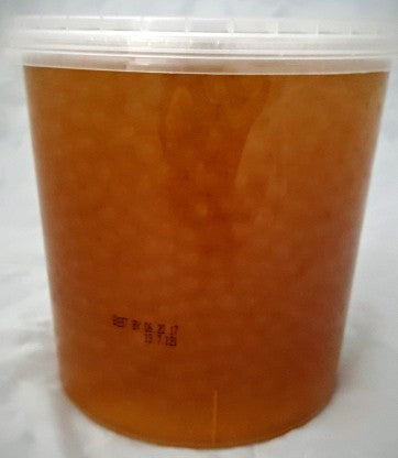 Golden Honey Bursting Boba - (Case of 3 Tubs)