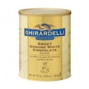 Ghirardelli Sweet Ground White Chocolate Powder (3.12lbs)