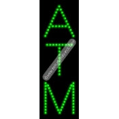 ATM LED Sign (21"x7"x1")