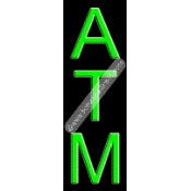 ATM Neon Sign (24"x8"x3")