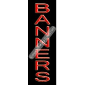 Banners Neon Sign (24"x8"x3")