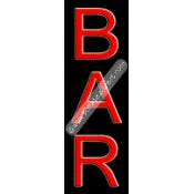 Bar Neon Sign (24"x8"x3")