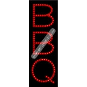 BBQ LED Sign (21"x7"x1")
