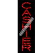 Cashier LED Sign (21"x7"x1")