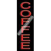 Coffee Neon Sign (24"x8"x3")