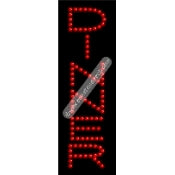 Dinner LED Sign (21"x7"x1")