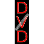 DVD Neon Sign (24"x8"x3")
