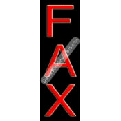 Fax Neon Sign (24"x8"x3")