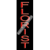 Florist Neon Sign (24"x8"x3")