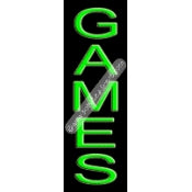 Games Neon Sign (24"x8"x3")