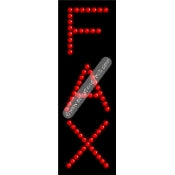 Fax LED Sign (21