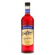 Da Vinci SUGAR FREE Stawberry Syrup 750mL