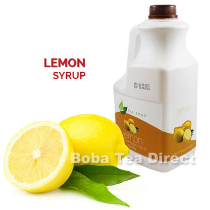 Lemon Boba Tea - Bubble Tea Syrup (64 fl oz)