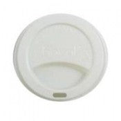 Sipper dome Lid For 8 oz Hot Cups (1000pcs-ctn, White)