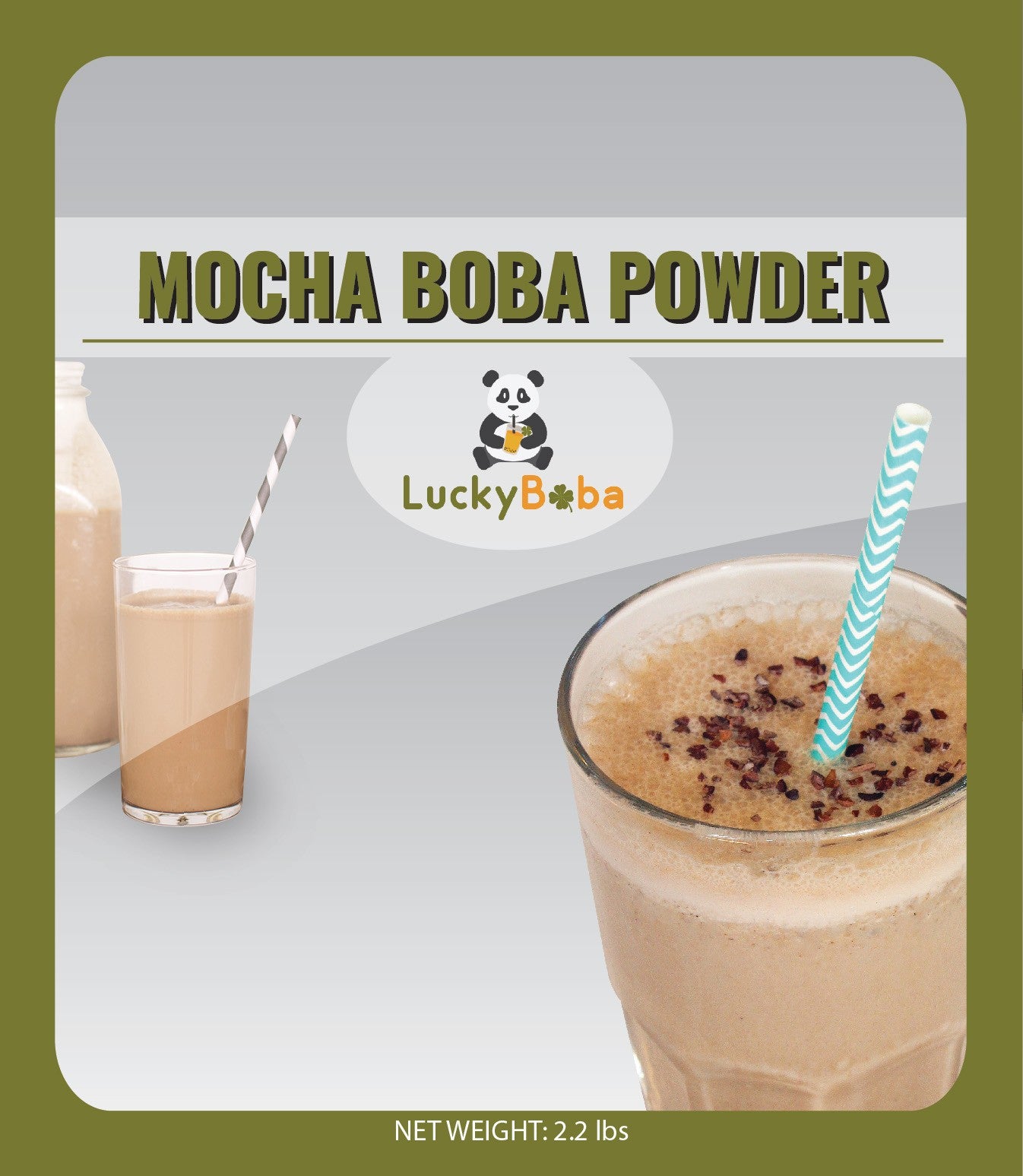 Mocha Bubble Tea Powder