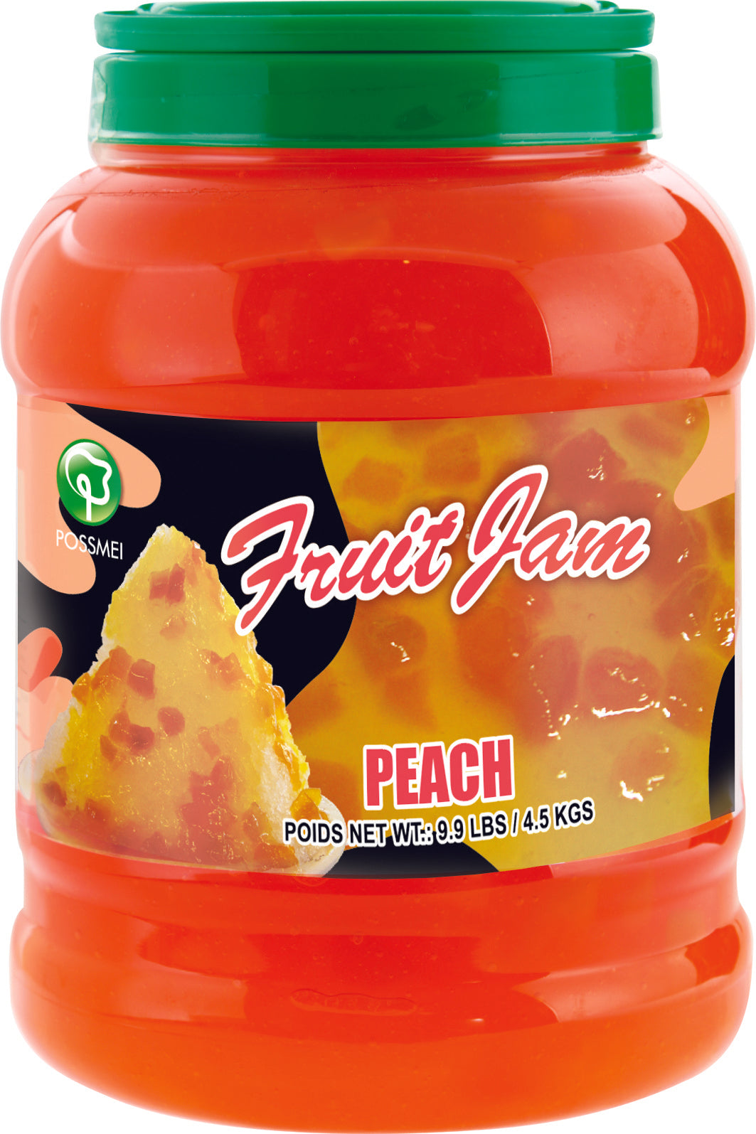 Possmei Peach Concentrated Jam