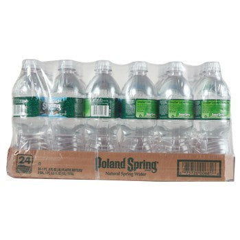 Poland Springs Bottled Water 24 (16.9oz) bottles