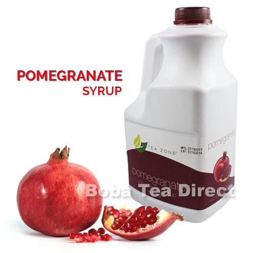 Pomegranate Boba Tea - Bubble Tea Syrup (64 fl oz)