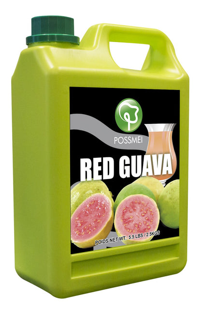 Possmei Red Guava Bubble Tea Juice