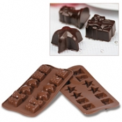 Silikomart Christmas Chocolate Mold