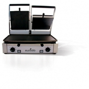 Sirman Double Panini Grill, Flat Top & Bottom