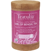 Teatulia 100% Organic Earl of Bengal Tea (Case)