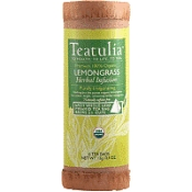 Teatulia 100% Organic Lemongrass Herbal Infusion Tea Mini Canister (Case)