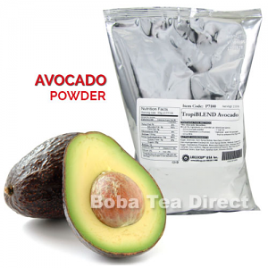 TropiBlend Avocado Boba Tea - Bubble Tea Powder (2.0lbs bag)