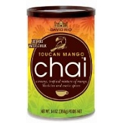 David Rio Toucan Mango 14 oz. Chai Mix Canister