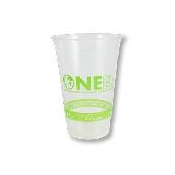 20 oz Clear PLA Cups (Karat Earth, 98mm)- Stock Print