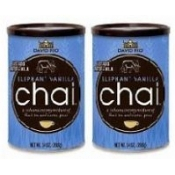 David Rio Elephant Vanilla Chai Mix - 2 x 14 oz. Canisters