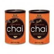 David Rio Tiger Spice Chai Tea Mix - 2 x 14 oz. Canister