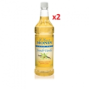 Monin Sugar Free French Vanilla Syrup (1L) - 2 bottles