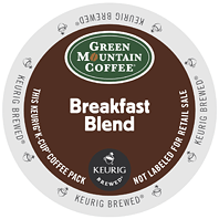 Green Mountain Coffee Breakfast Blend Kcups 24 count