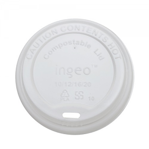 Karat Earth Compostable Sipper Dome Lids for 10-20oz cups