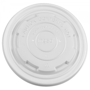 Karath Earth Compostable Eco-Friendly Food Container Lids for 12-16oz Containers