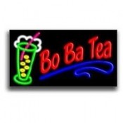 BO BA TEA Neon Sign