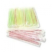 Case - Large Straws (Individually Wrapped) Color 9