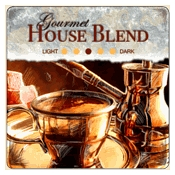 Gourmet Coffee House Blend - Whole Bean (1-lb)