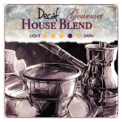Decaf Gourmet Coffee House Blend - Espresso Grind (1-lb)