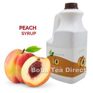 Peach Boba Tea - Bubble Tea Syrup (64 fl oz)