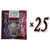 Big Train Blended Ice Coffee: 25 Single Serve Packets (Mocha - No Sugar Added)