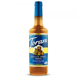 Torani Sugar Free White Chocolate Syrup 750mL