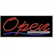 Open Neon Sign (13