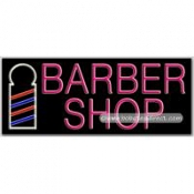 Barber Shop, Logo Neon Sign (13