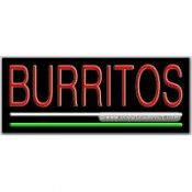 Burritos Neon Sign (13