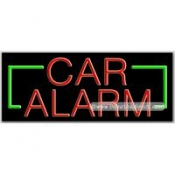 Car Alarm Neon Sign (13