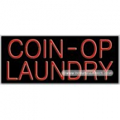 Coin-Op Laundry Neon Sign (13